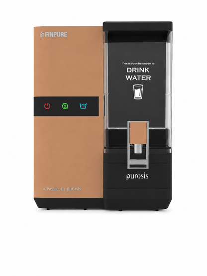 Finpure 9 Ltr RO+Alkaline+TDS Water Purifier Premium Metallic Copper Gold – buy online India | AquaProduct.in