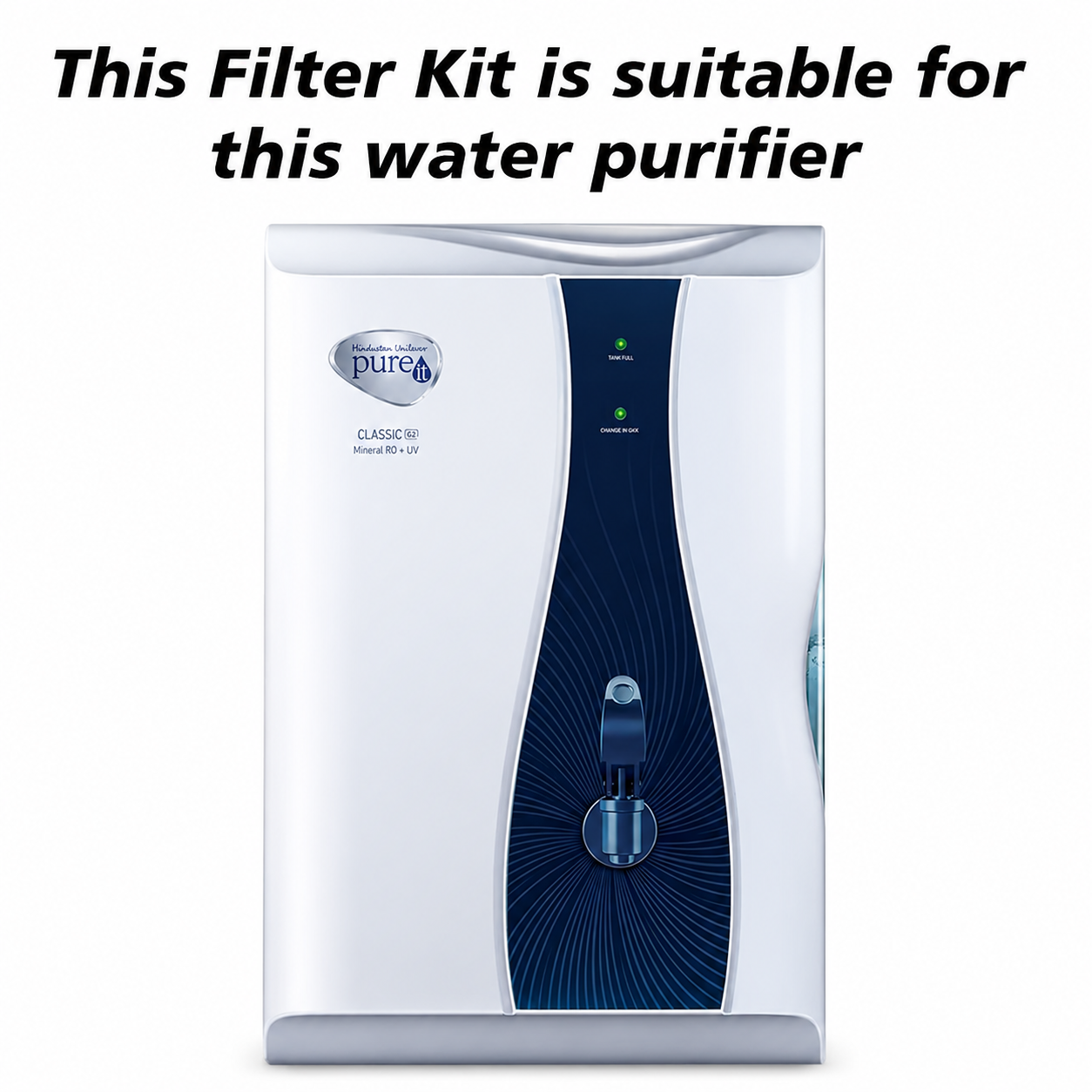 Pureit Classic G2 Mineral RO+UV Water Purifier – compatible filter kit – AquaProduct.in