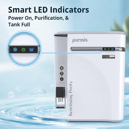 Purosis PUROAQUA 9 Ltr RO+UV+TDS+Alkaline Water Purifier Premium Metallic Apple White Puroaqua 9 Ltr – buy online India | ...