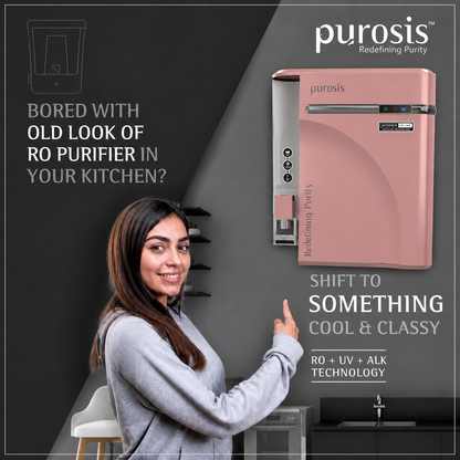 Purosis PUROAQUA 9 Ltr RO+UV+TDS+Alkaline Water Purifier Premium Metallic Puro Pink Puroaqua 9 Ltr – buy online India | Aq...