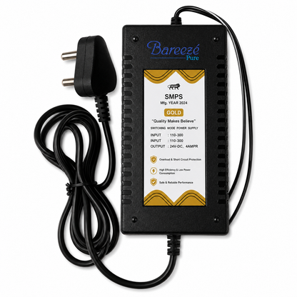 Bareeze Pure RO SMPS 24W 4A Adapter Heavy Duty For All Commercial And Domestic Water Purifier