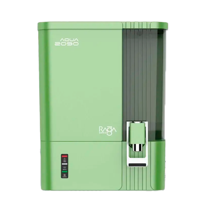 Aqua 2090 Raga Series RO+UV+TDS+Alkaline+Copper Water Purifier – Premium Metallic Rolex Green