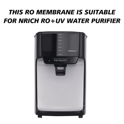 Bareeze Pure 100GDP RO Membrane is Suitable for Aquaguard Nrich RO+UV+MTDS Water Purifier RO Membrane For Aquaguard Nrich RO+UV+MTDS Water Purifier