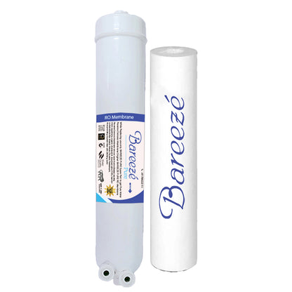 Bareeze Pure Compatible Filter Service Kit for Hindware Moonbow Alpheus RO Water Purifier