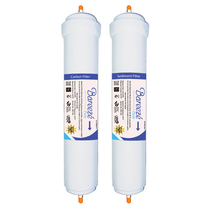 Bareeze Pure Service Filter Kit Compatible with Aquaguard Aquasure Elegant RO Water Purifier