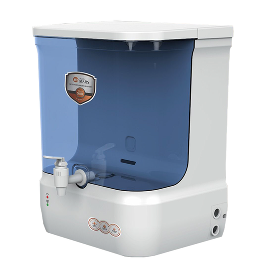 Aqua Mars RO+UV+TDS Water Purifier Premium Metallic Blue (9L)