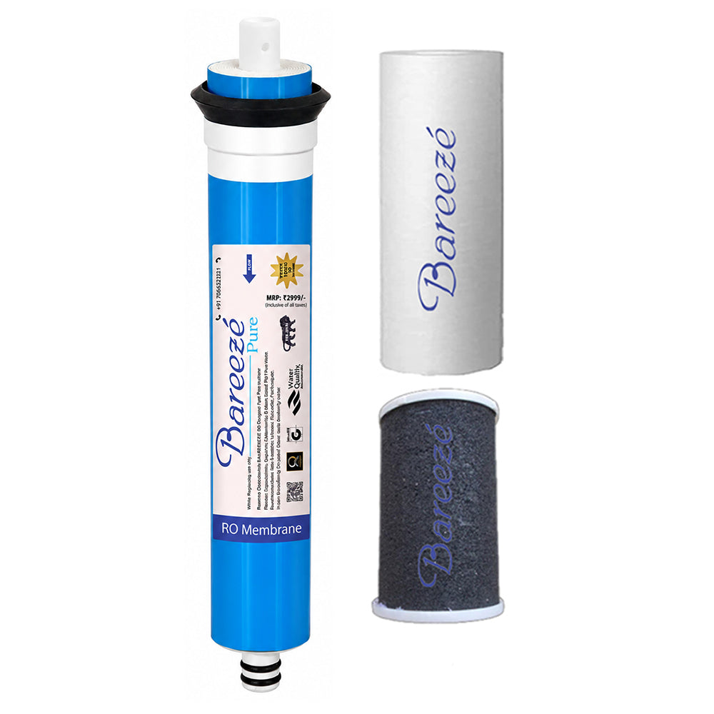Bareeze Pure Compatible Filter Service Kit for Pureit Vital Max RO+UV+MP Water Purifier