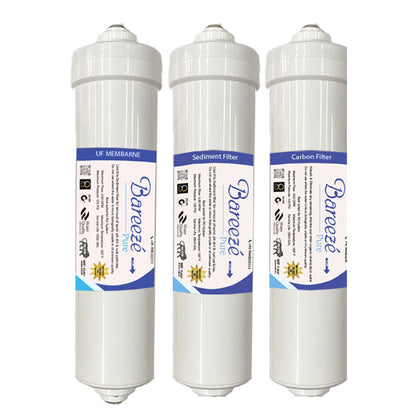 Bareeze Pure Compatible Filter Service Kit for Kent Elegant Alkaline RO+UV+UF+TDS Control+Alkaline Water Purifier