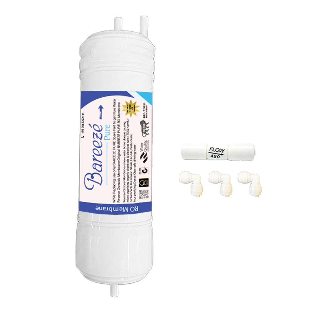 Barreze Pure RO Membrane Filter for LG Water Purifier Compatible Replacement for Clean & Safe Drinking Water
