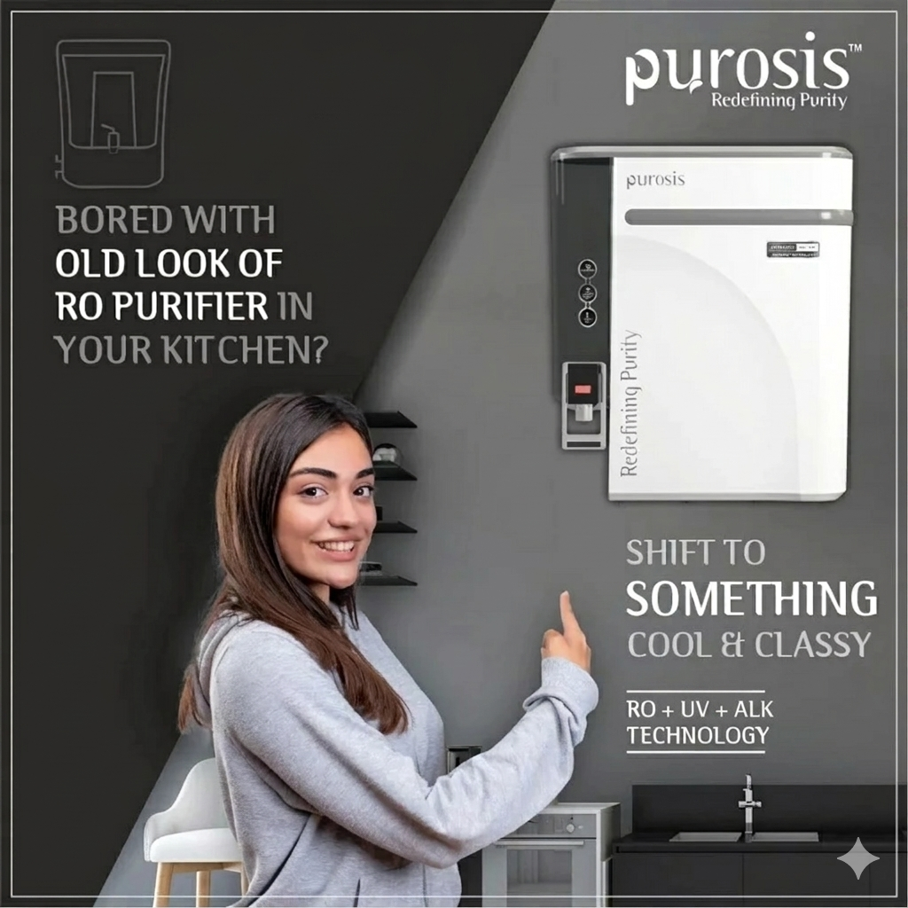 Purosis PUROAQUA 9 Ltr RO+UV+TDS+Alkaline Water Purifier Premium Metallic Apple White Puroaqua 9 Ltr – buy online India | ...