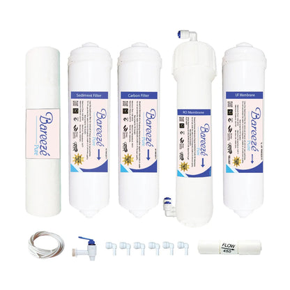 Bareeze Pure Filter Kit for Kent Elegant Lite RO+UF Water Purifier