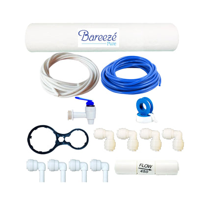 Bareeze Pure Filter Kit for Kent Grand Plus RO Water Purifier One Year Service Kit for Kent Water Purifiers