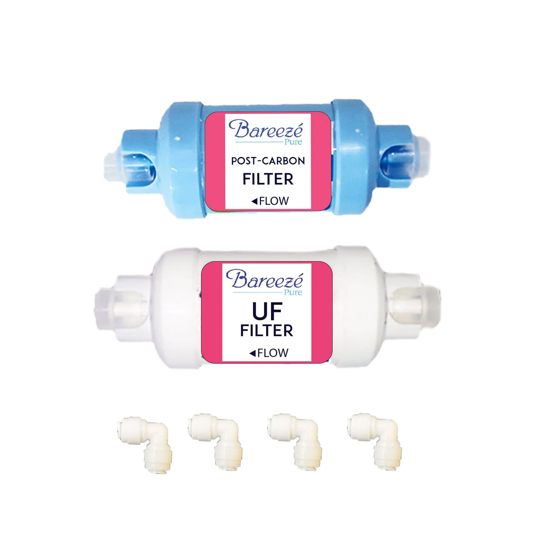 Bareeze Pure Filter Kit for Kent Grand Plus RO Water Purifier One Year Service Kit for Kent Water Purifiers