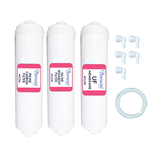 Bareeze Pure Filter Kit for Kent Ultra Storage UV+UF Water Purifier