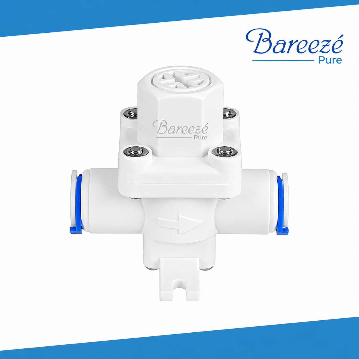Bareeze Pure PRV Pressure Reducing Valve for RO Water Purifier All Brands Water Purifier Pressure Reducing Valve