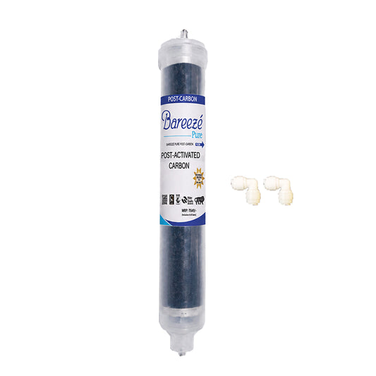 Bareeze Pure Pureit Post Carbon Filter for All Pureit Water Purifier Models | Taste Enhancer & Odour Removal Cartridge