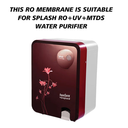 Bareeze Pure 100GDP RO Membrane is Suitable for Aquaguard Splash RO+UV+MTDS Water Purifier RO Membrane For Aquaguard Splash RO+UV+MTDS Water Purifier
