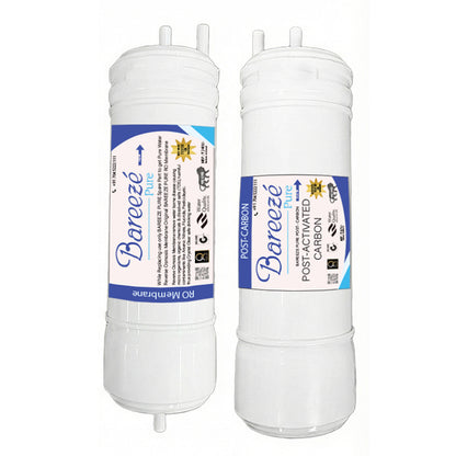 Bareeze Pure Service Filter Kit Compatible with LG Puricare Water Purifier (WW160EP, WW163EP, WW170EP, WW180EP, WAW33RW2RP, WAW35RW2RP, WAW32RW2RP, WAW53JW2RP, WAW73JW2RP)