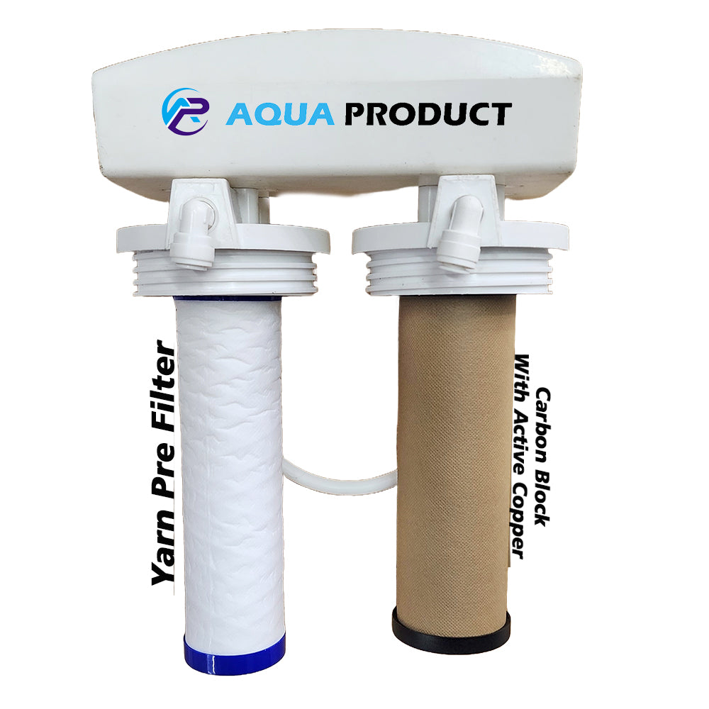 2 Stage Non Electric Water Purifier For Corporation Water Only Suitable upto 200tds – buy online India | AquaProduct.in