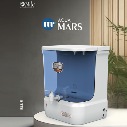 Aqua Mars RO+UV+TDS Water Purifier Premium Metallic Blue (9L)