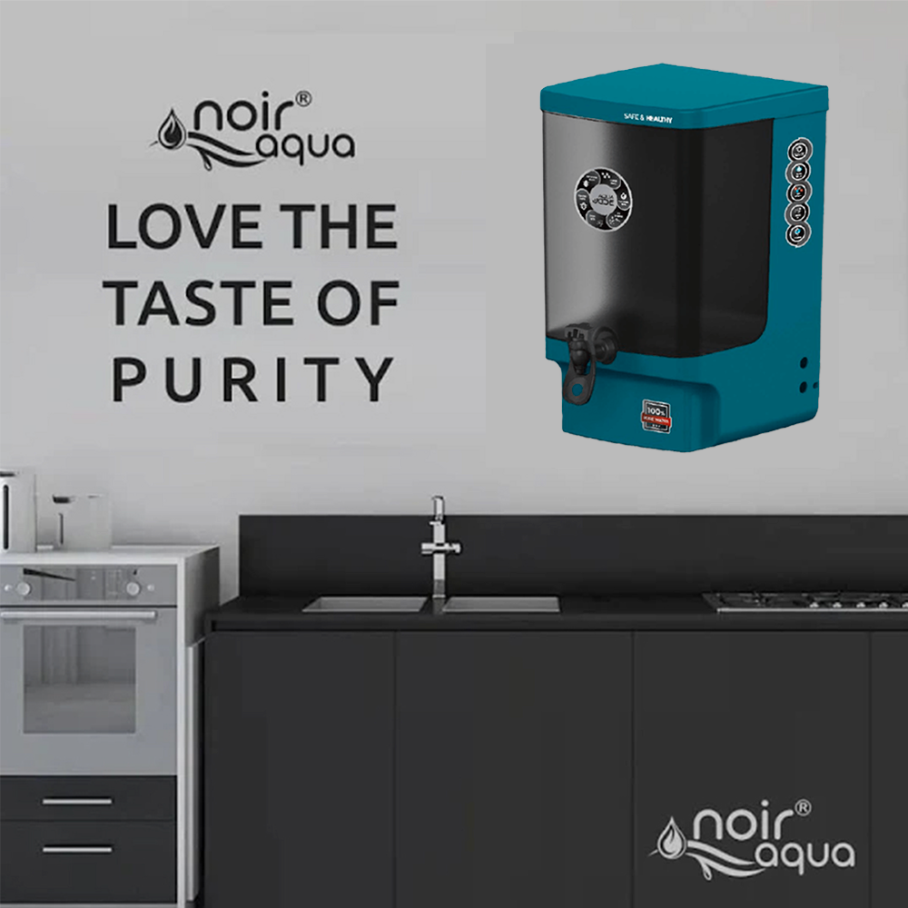 Aqua JADE UV+UF+Alkaline Water Purifier Water Purifier Premium Metallic Comrade Blue  – 10L For Corporation Water Works upto 200tds (Not Suitable For Borewell Or Tanker Water)