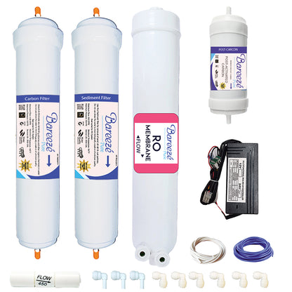 Bareeze Pure RO Full Filter Kit for Aquaguard Crystal NXT RO+UV+MTDS With Bypass Pcb