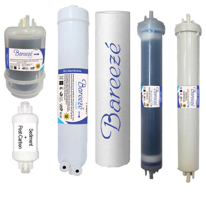 Bareeze Pure Compatible Filter Service Kit for Pureit Ultima Mineral RO+UV Water Purifier
