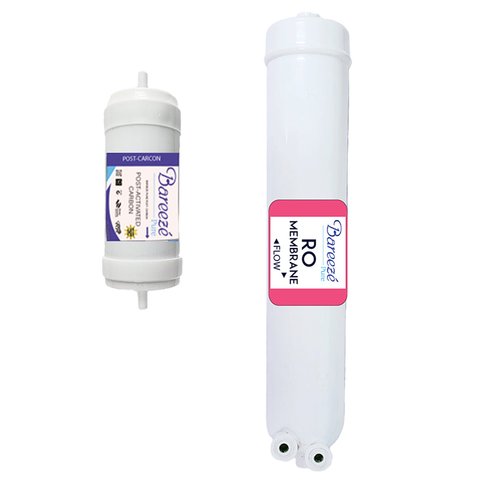 Bareeze Pure Service Filter Kit Compatible with Aquaguard Aquasure Elegant RO Water Purifier