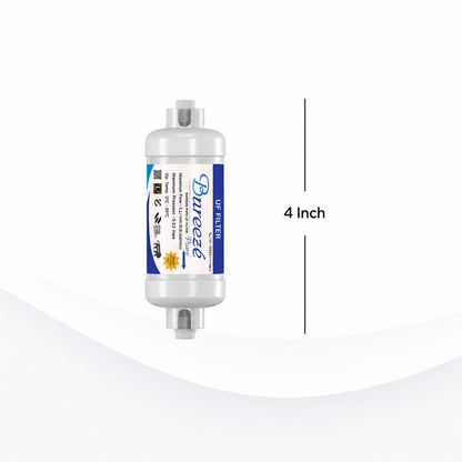 Bareeze Pure 4 Inch UF Membrane Filter Cartridge for All RO UV Water Purifiers For Safe And Clean Water