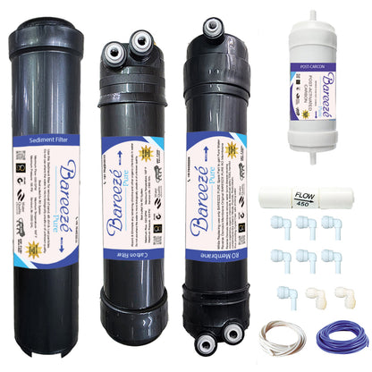 Bareeze Pure Filter Kit for Aquaguard Aquasure Smart Plus RO+UV+MTDS Water Purifier Complete Service Kit for One Year