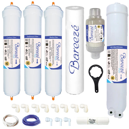 Bareeze Pure Compatible Filter Service Kit for Whirlpool Minerala Platinum Plus RO+UF Water Purifier