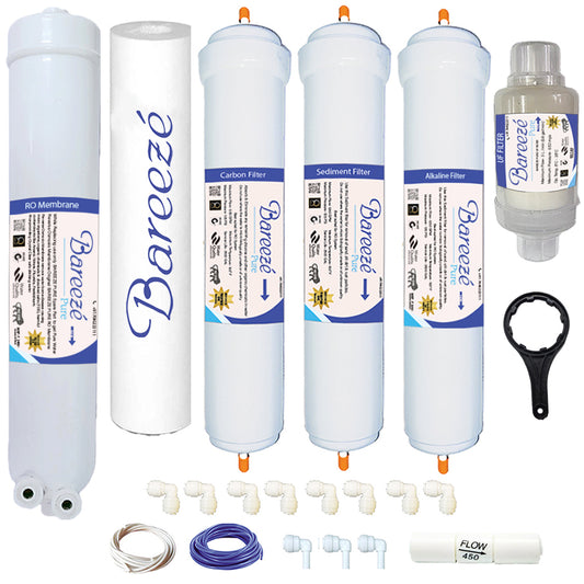Bareeze Pure Compatible Filter Service Kit for Whirlpool Minerala Ultra Plus RO+UV+UF Water Purifier