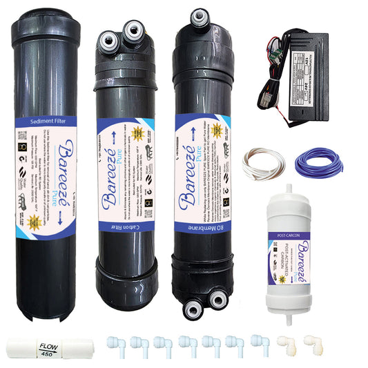 Bareeze Pure RO Full Filter Kit for Aquaguard Nrich RO+UV With Bypass Pcb
