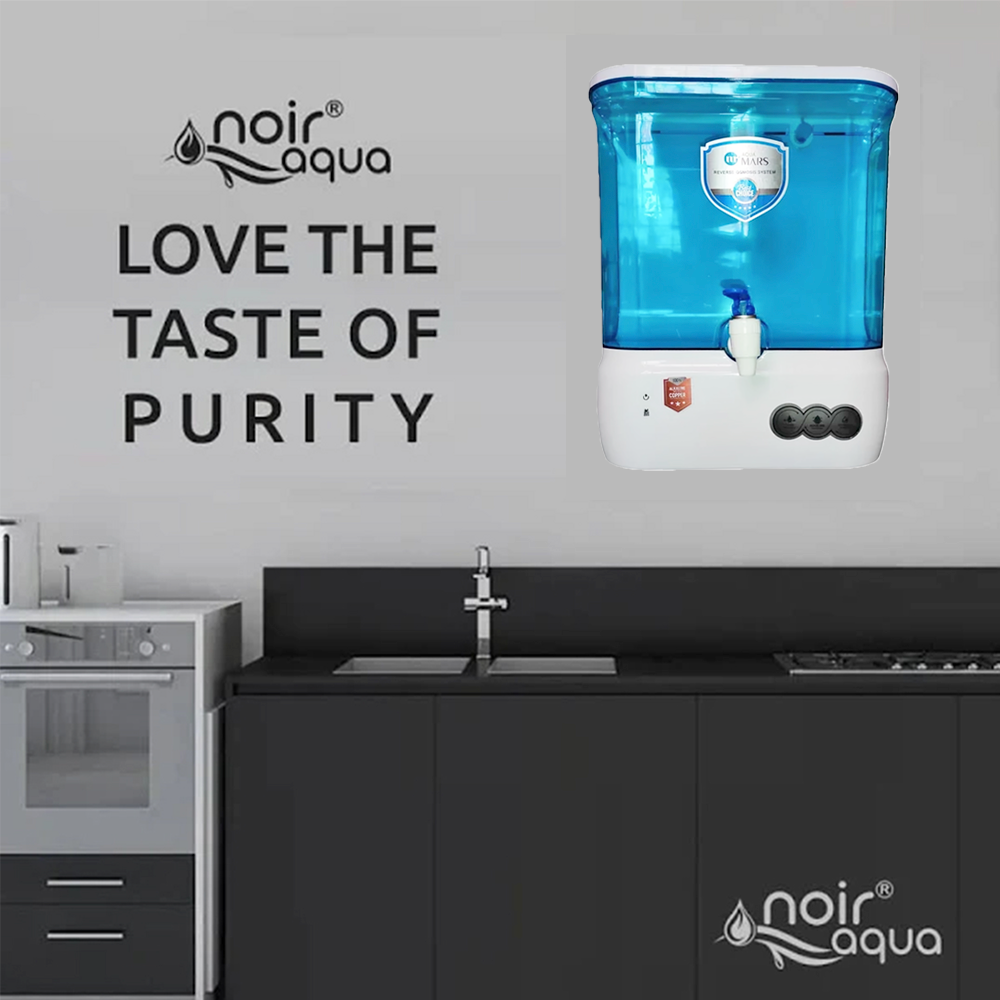 Aqua Mars RO+UV+TDS Water Purifier Premium Metallic Aqua Green (9L)
