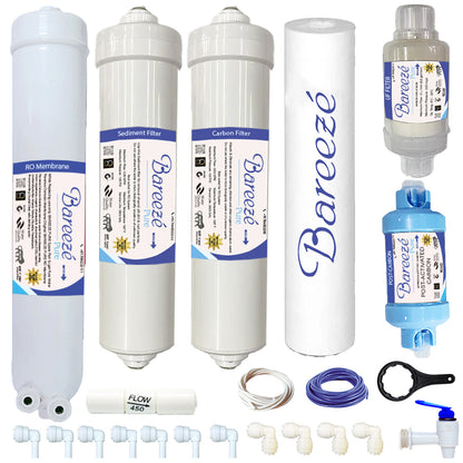 BBareeze Pure Service Filter Kit Compatible with Kent Pearl RO+UV Water Purifier One Year Service Kit for Kent – replaceme...