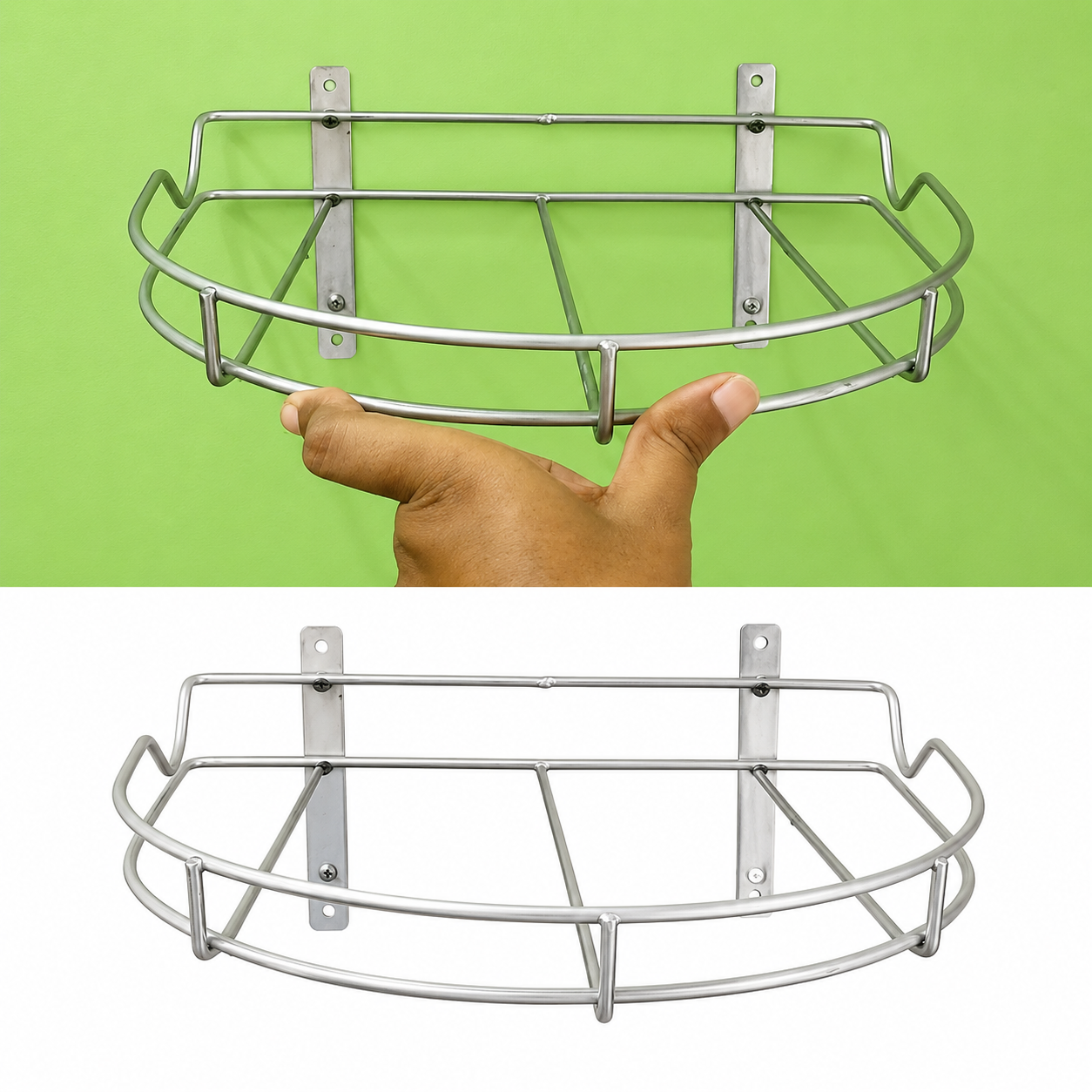 Bareeze Pure Stainless Steel Wall Stand for Dolphin RO Water Purifier