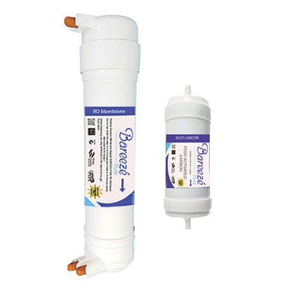 Bareeze Pure Service Filter Kit Compatible with Aquaguard Aquasure Nano RO Water Purifier