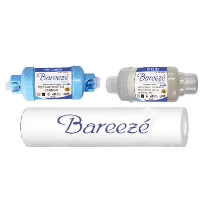 Bareeze Pure Service Filter Kit Compatible with Kent Grand Plus RO+UV Water Purifier