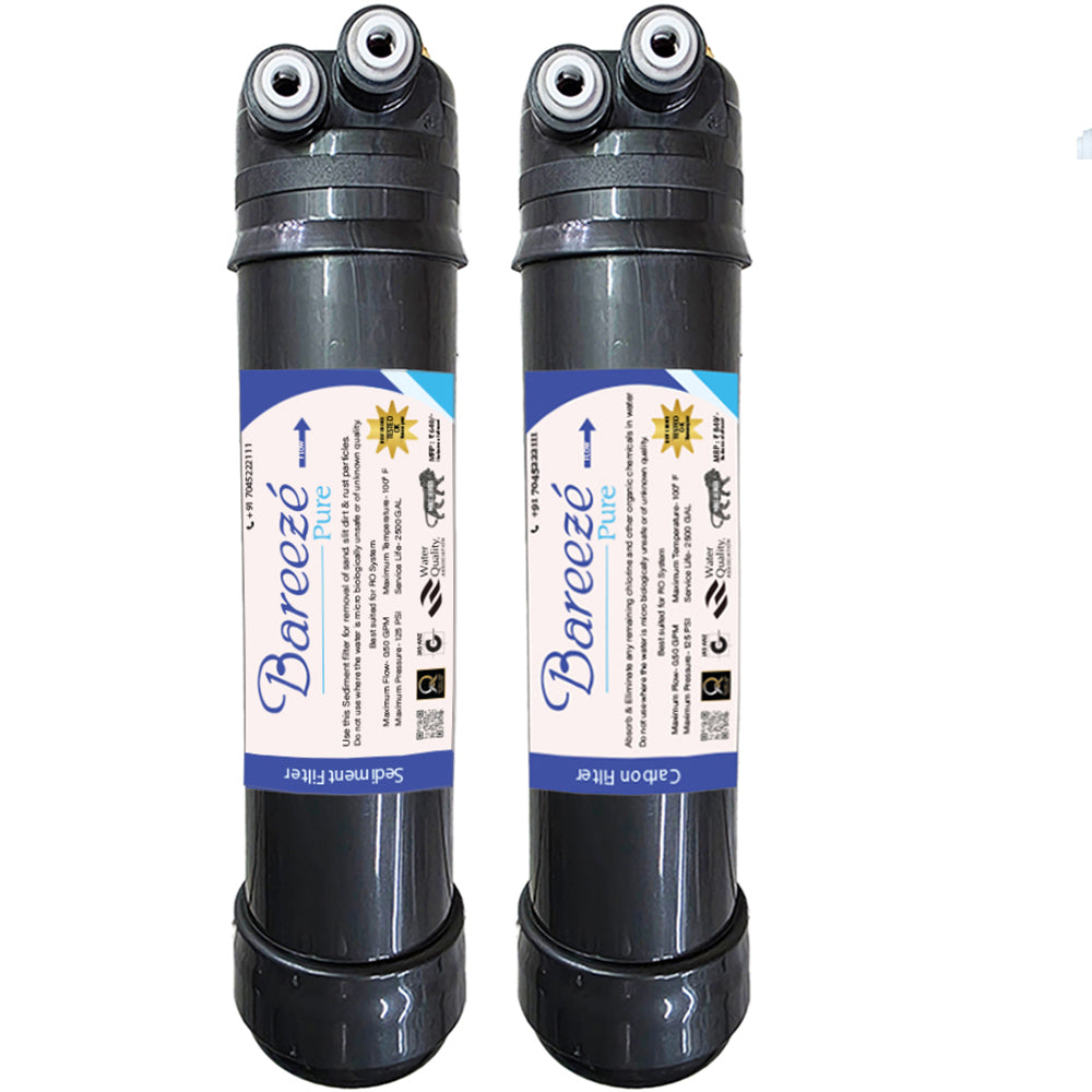 Bareeze Pure Filter Kit for Aquaguard UTC UV Booster Water Purifier Complete Service Kit