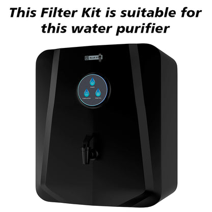 Bareeze Pure Compatible Filter Service Kit for Bluestar Genia RO+UV Water Purifier