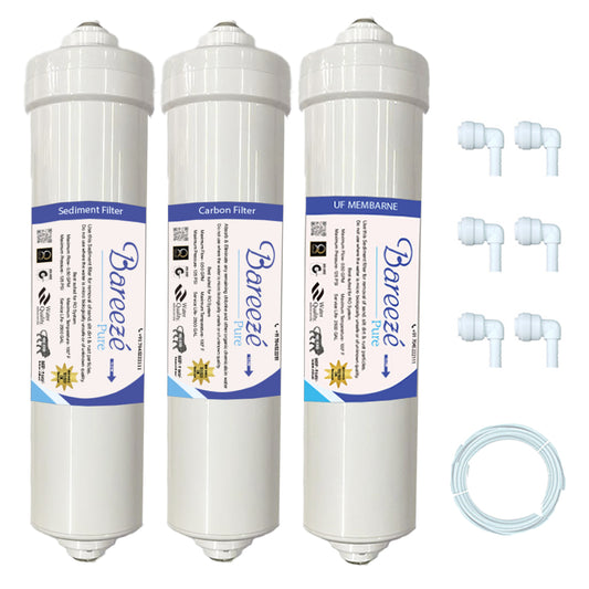 Bareeze Pure Service Filter Kit Compatible With Kent Ultra UV+UF Water Purifier