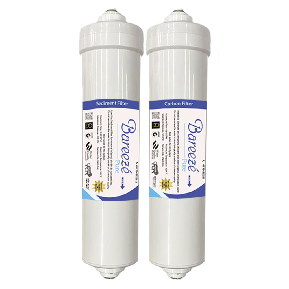 Bareeze Pure Compatible Filter Service Kit for Kent Ultra Water Purifier