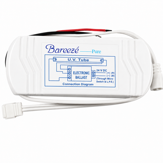 Bareeze Pure 24V DC UV Ballast Choke Compatible with 4W, 8W & 11W UV Lamps Electrical UV Choke