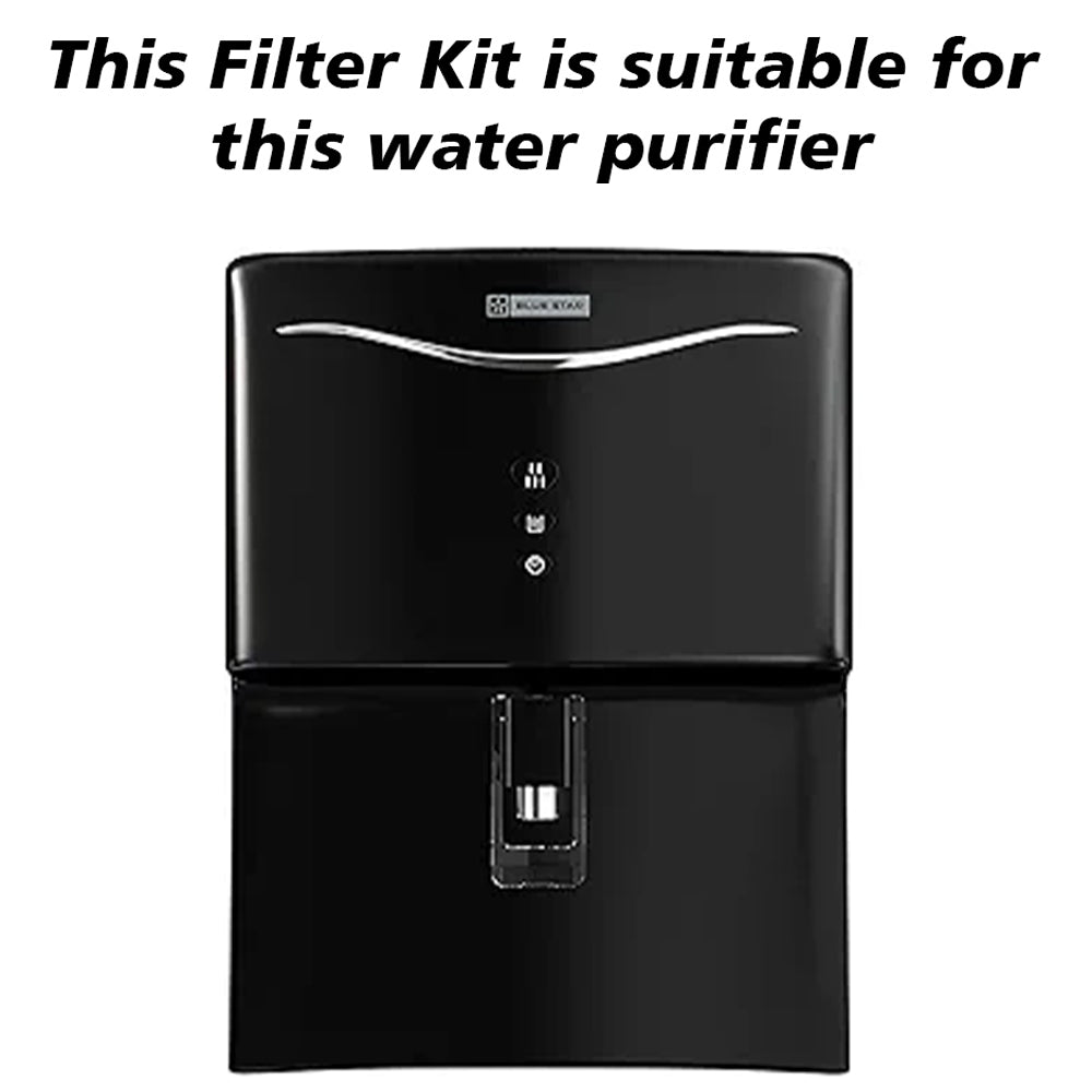 Bareeze Pure Compatible Filter Service Kit for Bluestar Adora RO+UV Water Purifier