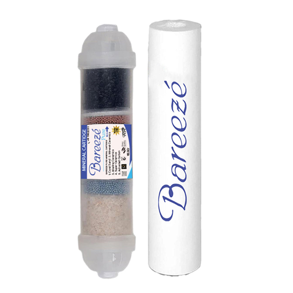 Bareeze Pure Compatible Filter Service Kit for Bluestar Aristo RO+UV+UF+Copper Water Purifier