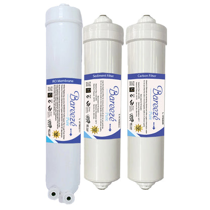 Bareeze Pure Compatible Filter Service Kit for Bluestar Opulus RO+UV+UF+Copper Water Purifier