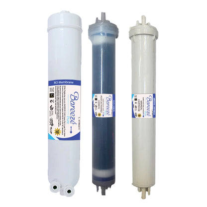 Bareeze Pure Compatible Filter Service Kit for Pureit Ultima Eco Mineral RO+UV+MF Water Purifier