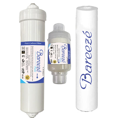 Bareeze Pure Compatible Filter Service Kit for Bluestar Imperia RO+UV+UF Water Purifier
