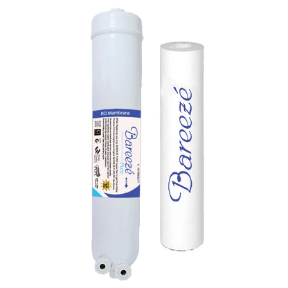 Bareeze Pure Compatible Filter Service Kit for Whirlpool Minerala 90 Platinum RO+MES Water Purifier