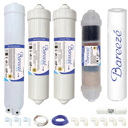 Bareeze Pure Compatible Filter Service Kit for Bluestar Aristo RO+UV+UF+Copper Water Purifier